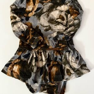 Posh Peanut Earthy Tones Baby Romper